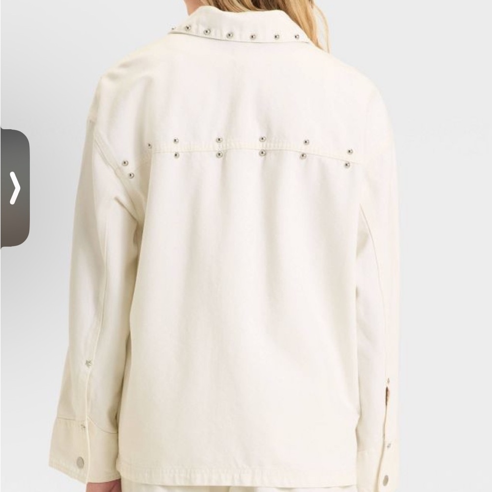 Universal Thread Women's Stud-Accent Utility Jack… - image 2